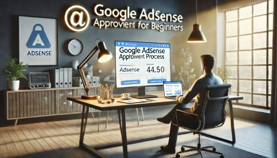 구글 사무실에서 일하고 있는 남자 직원