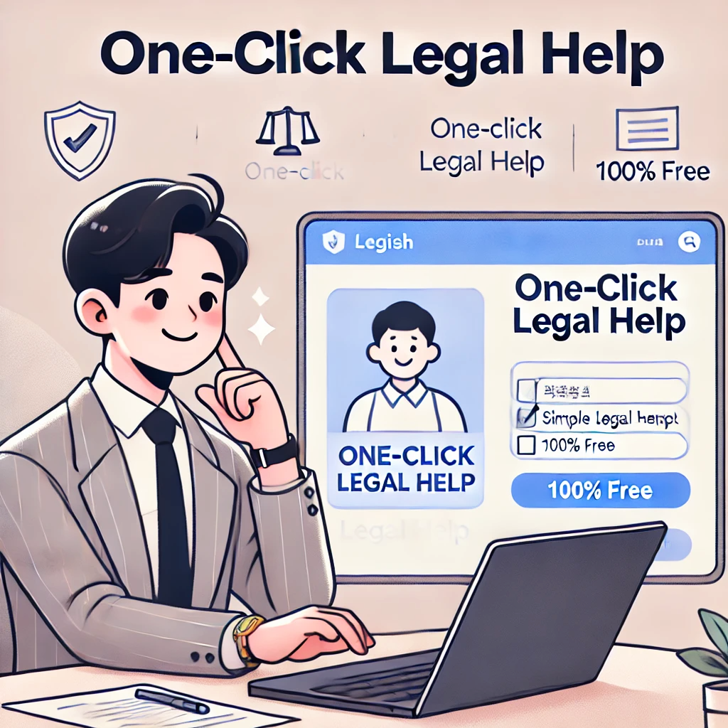 클릭 한 번으로 무료 법률지원