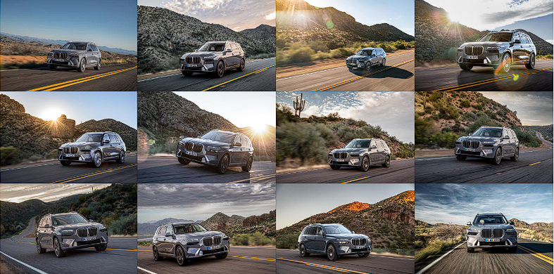 BMW X7 디자인