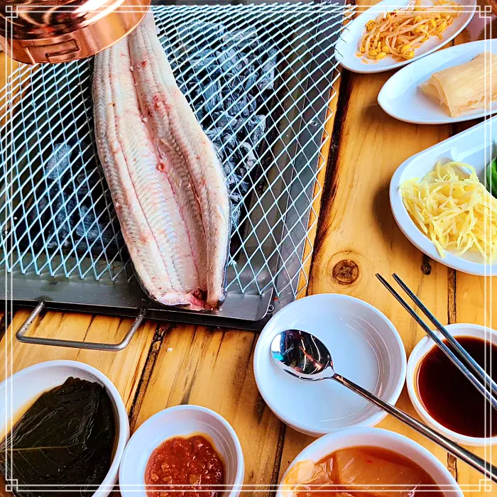 용인, 기흥 맛집 대물장어 숯불 구이, 소금구이, 양념구이