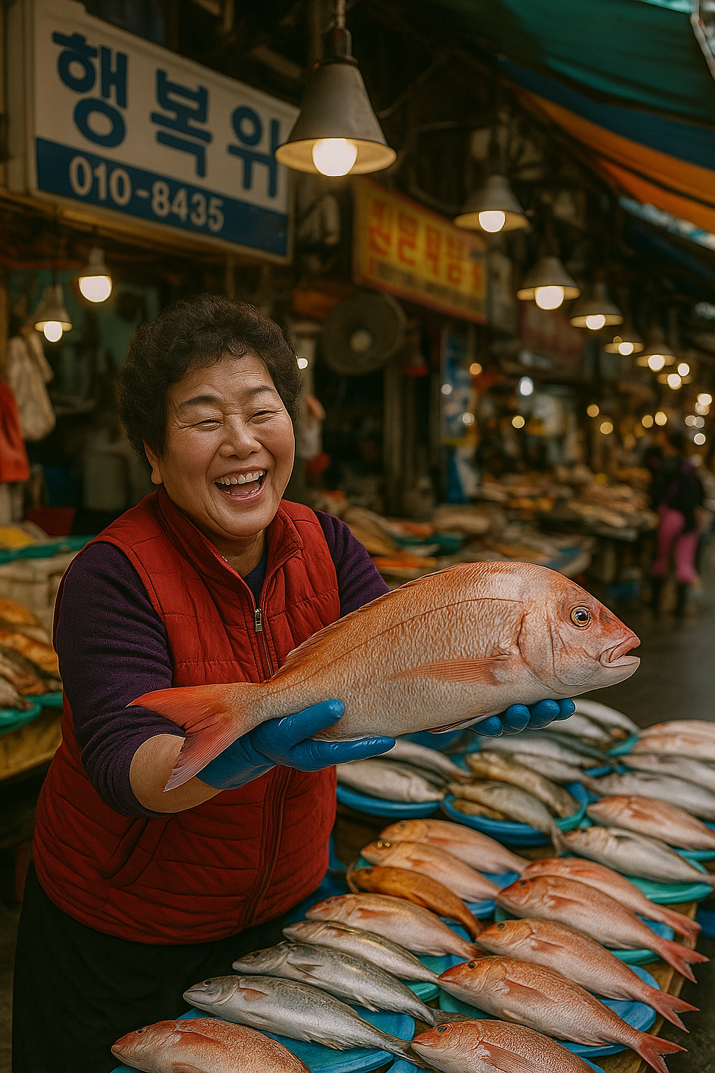 🌊 부산 자갈치시장 – 해산물 천국