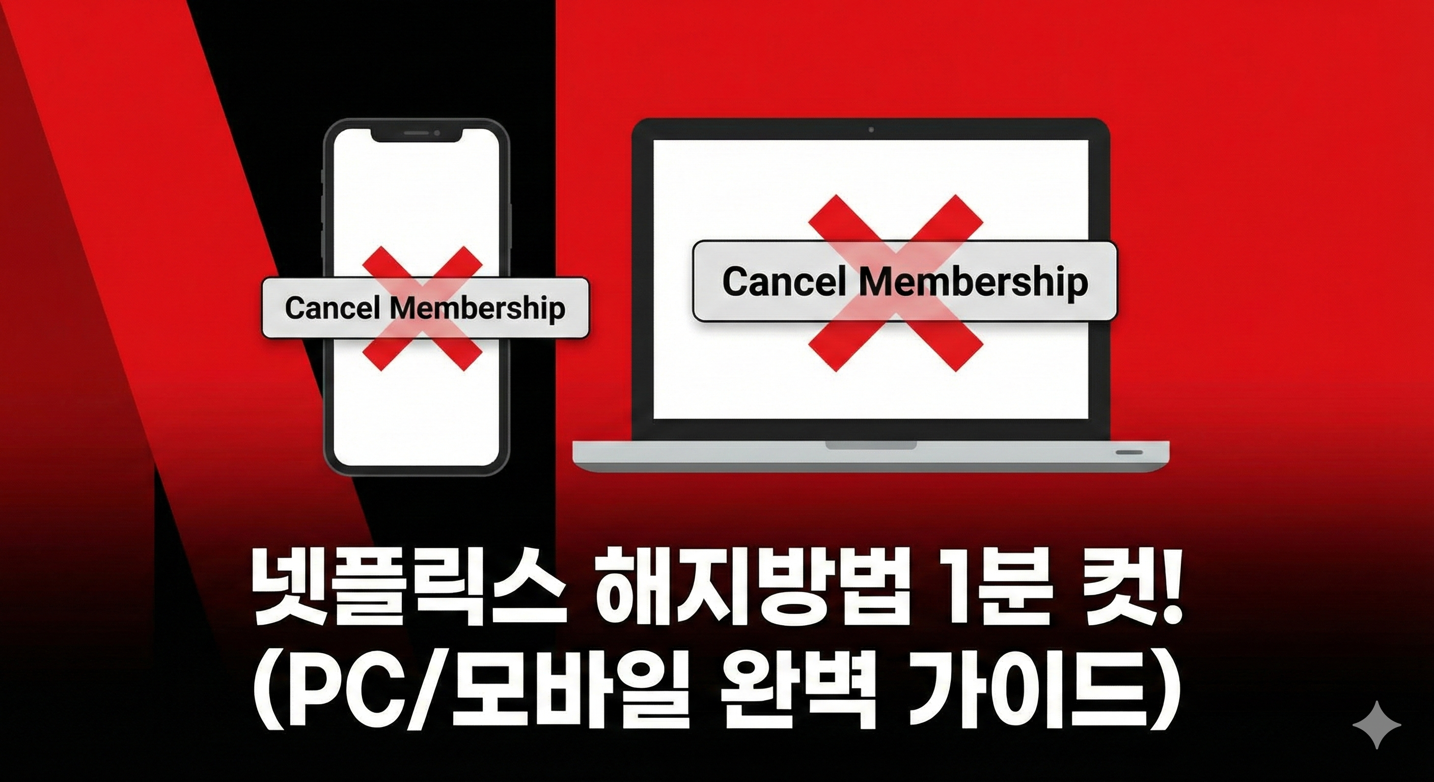 넷플릭스 해지방법 쉽고 빠르게 따라하기 (PC 모바일 완벽 가이드)