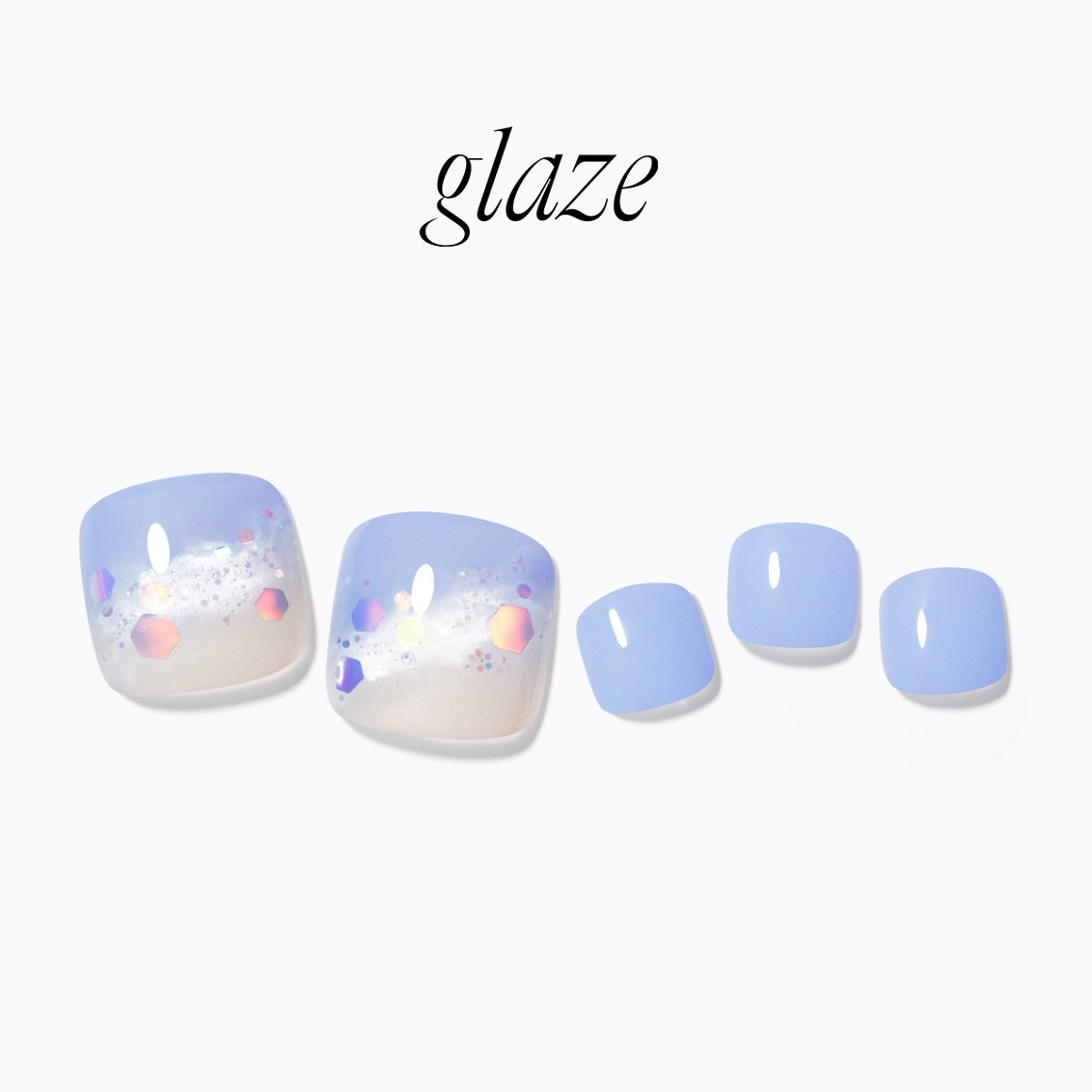 글레이즈 페디큐어 터치드 오션