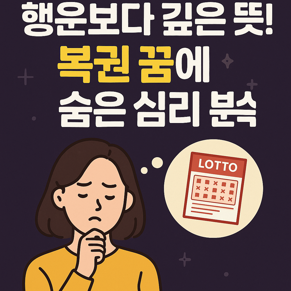 복권 꿈