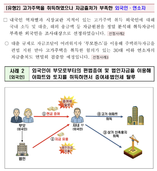 초고가주택 자금출처조사 시작! 국세청이 노리는 3가지 케이스 정리