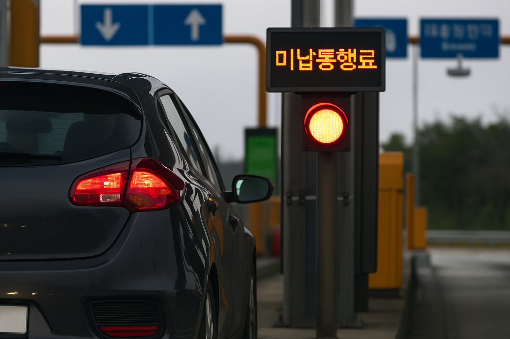 고속도로 미납요금