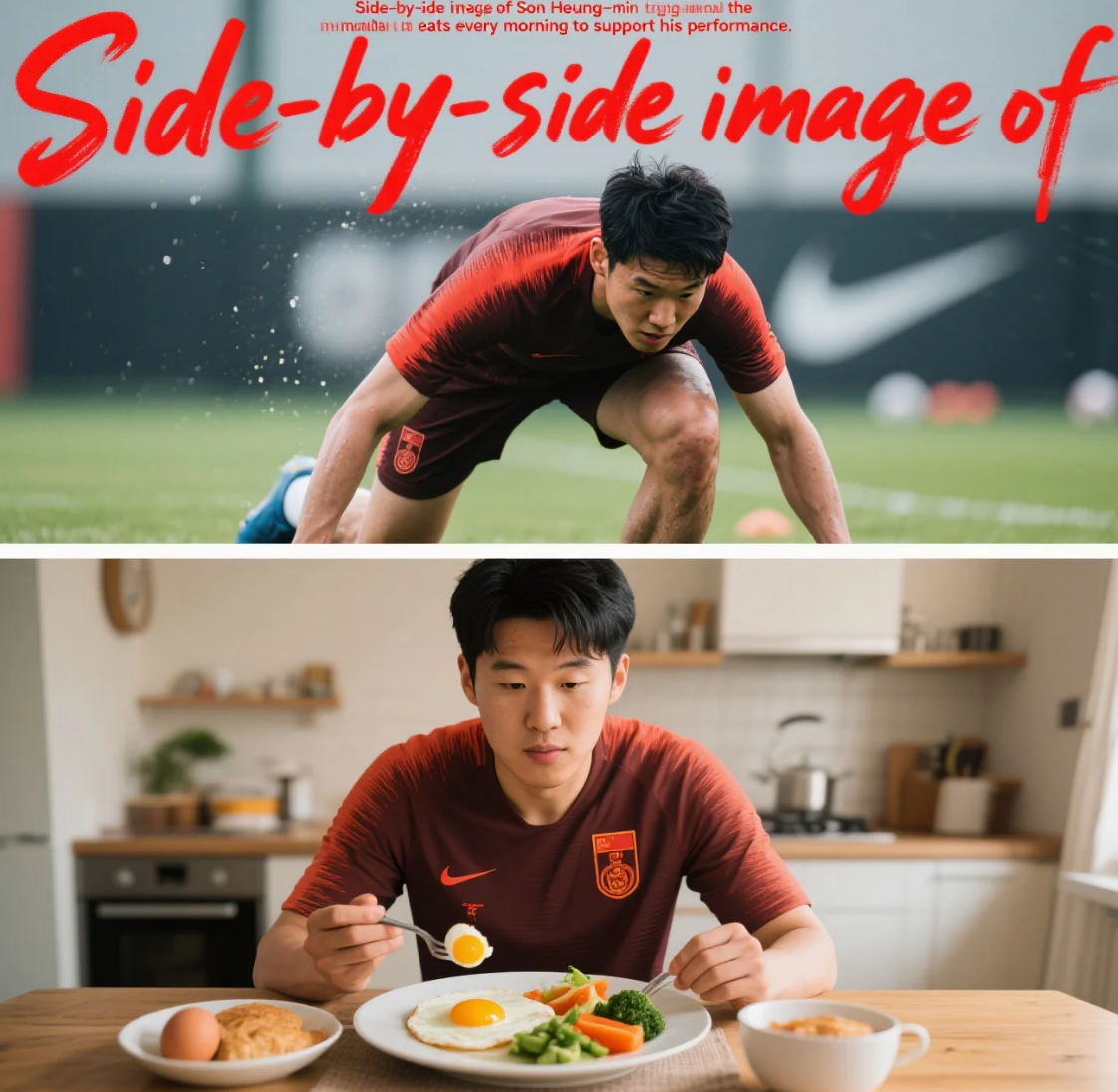 손흥민 아침 식단