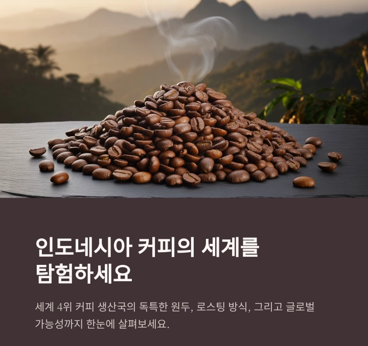 인도네시아 커피