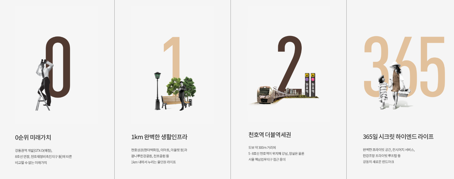 강동 VIORR 비오르의 강점