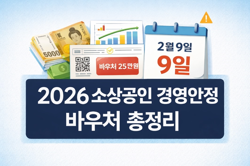 소상공인 경영안정 바우처 신청방법·신청기간·사용방법