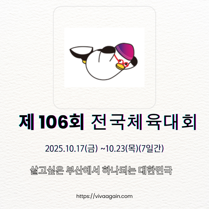 2025 전국체전 핀수영 템플릿