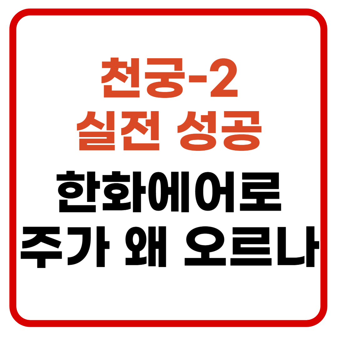 천궁-2 첫 해외 실전 요격 성공, 한화에어로스페이스 주가 상승 이유는?