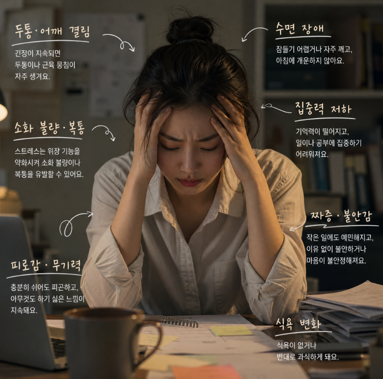 스트레스가 보내는 신호