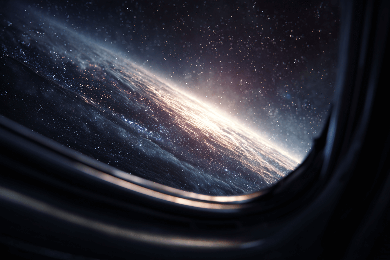 우주선-창문으로-보이는-행성