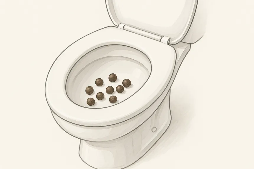 대변이 토끼똥처럼 동글동글