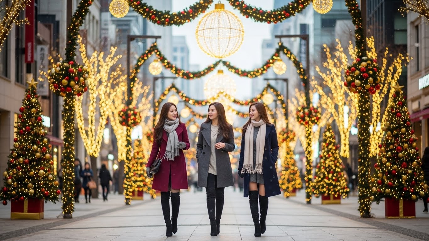 크리스마스 길거리