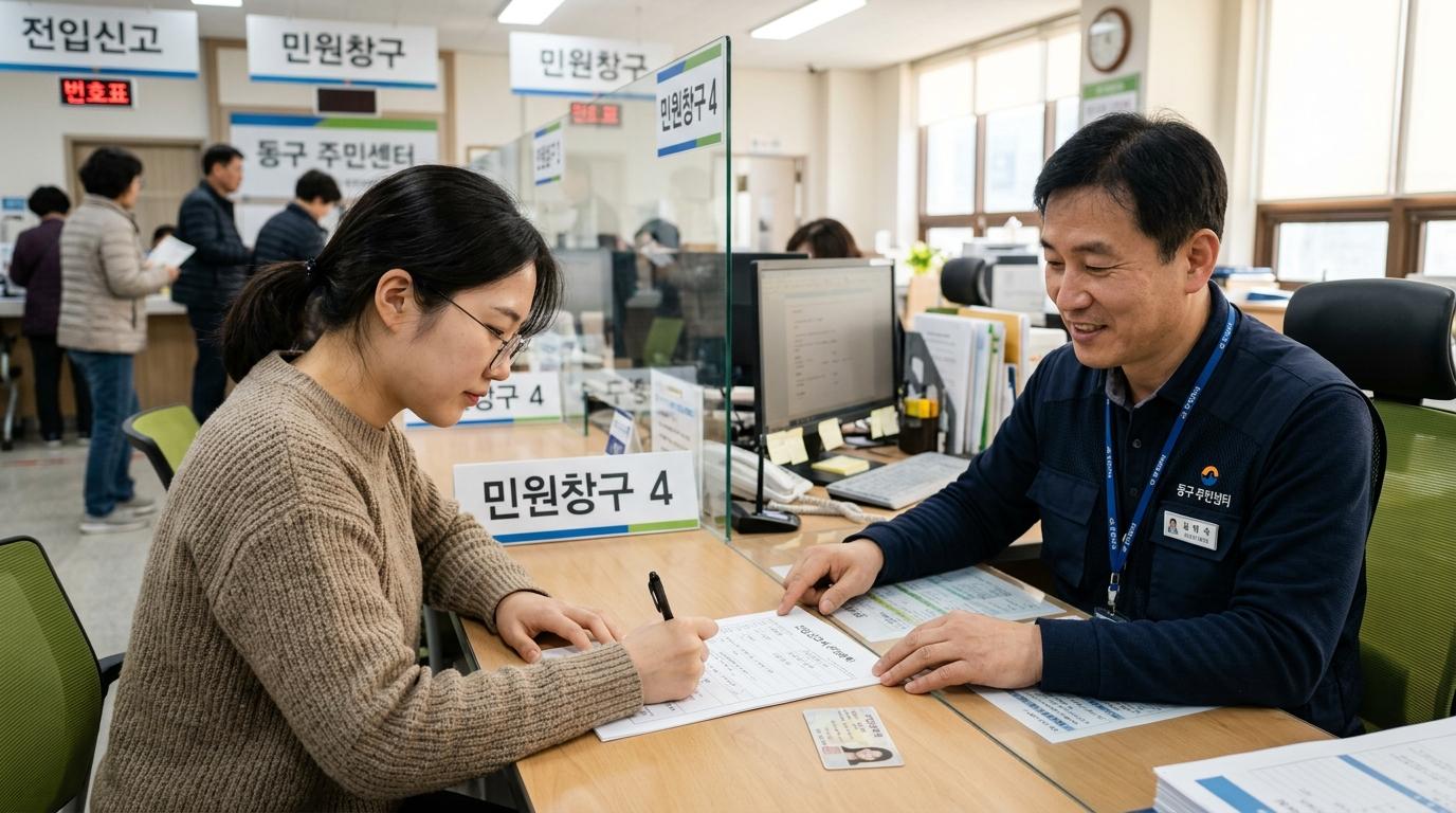 전입신고 하는 법