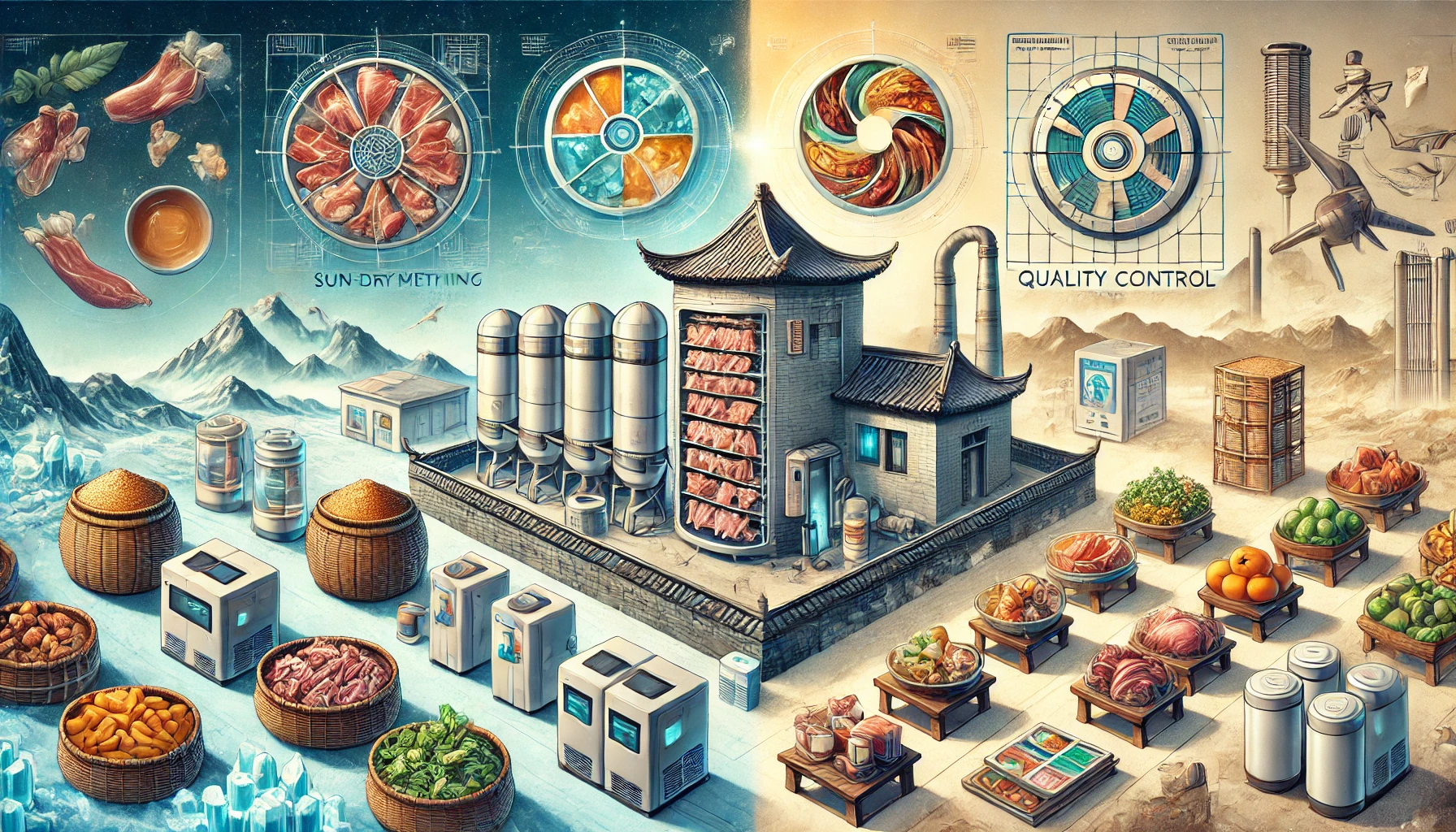 중국 고대 식품 보관법