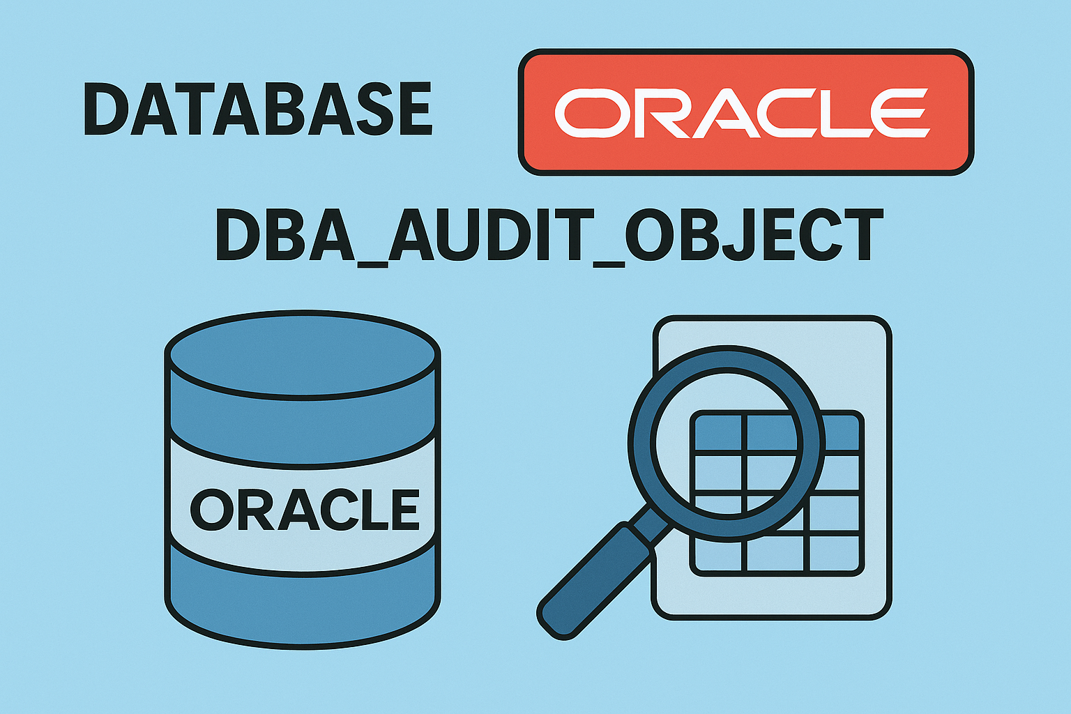 DBA_AUDIT_OBJECT