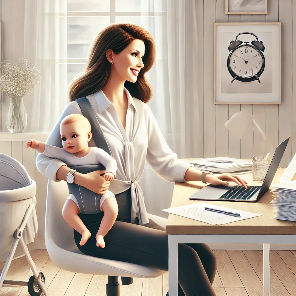 육아휴직급여와 과련 된 사진