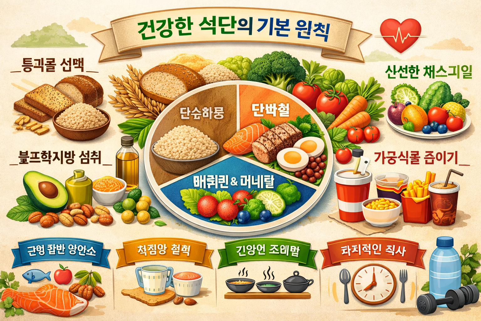 건강한 식단
