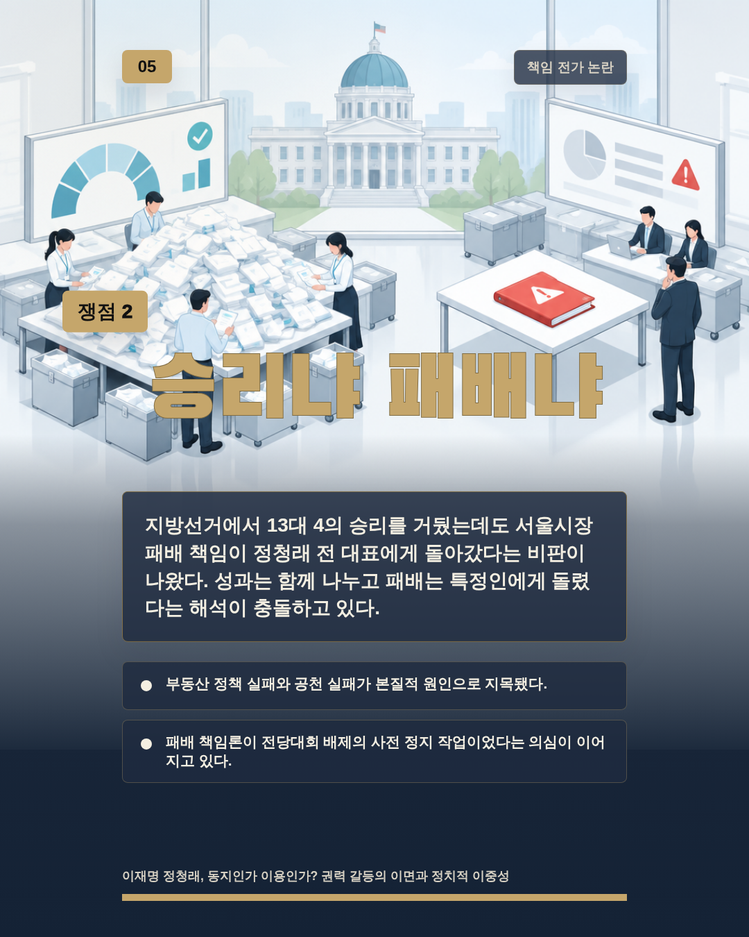 승리냐 패배냐