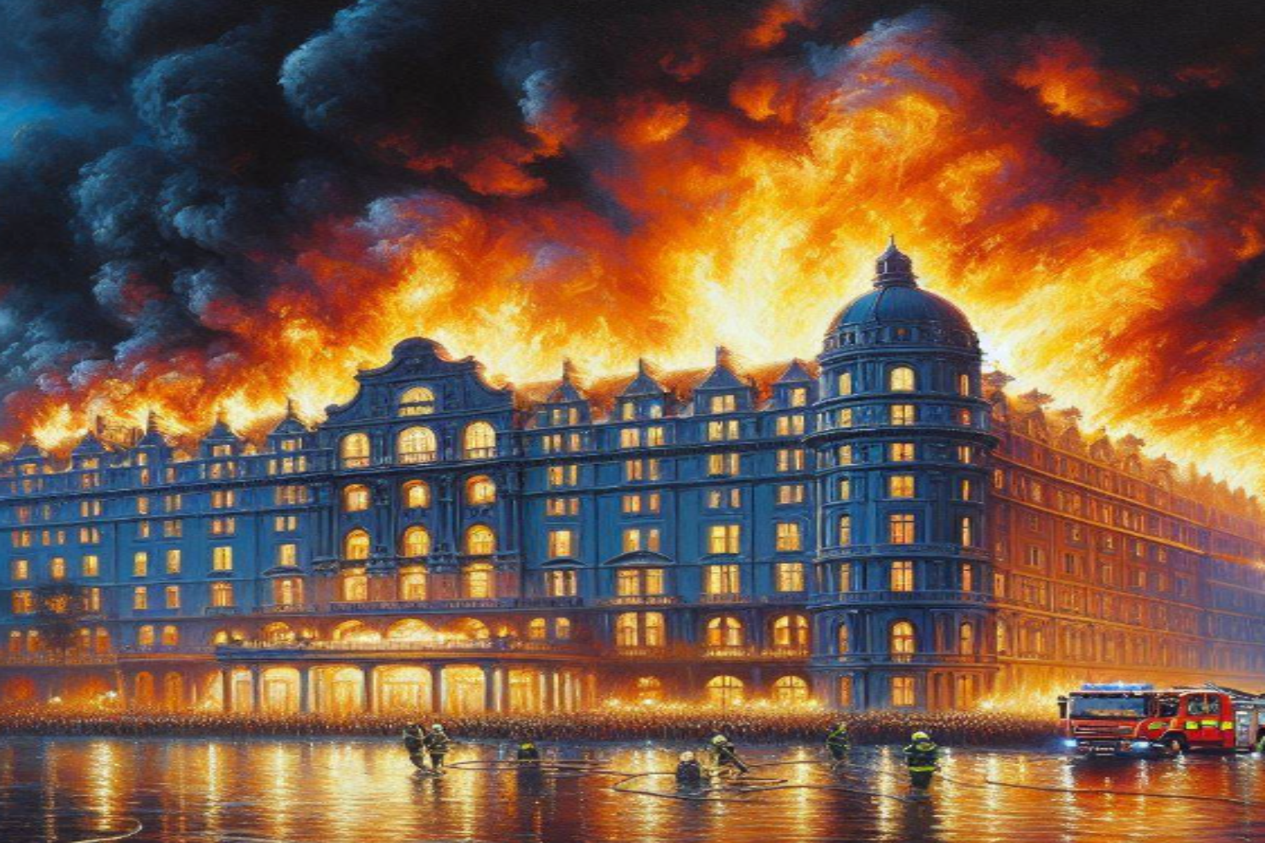 플래시 오버 현상 스틸컷2