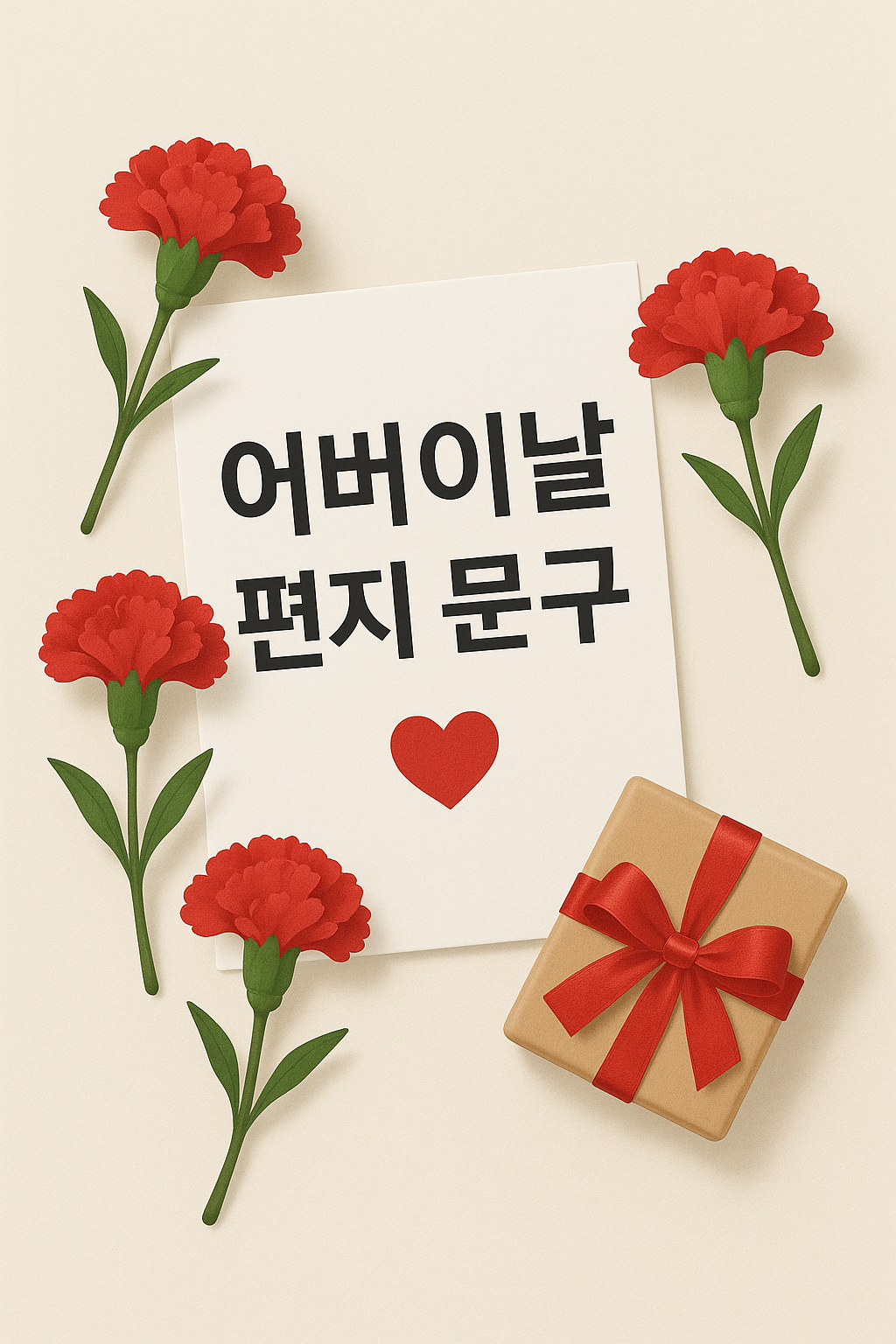 어버이날 편지 문구