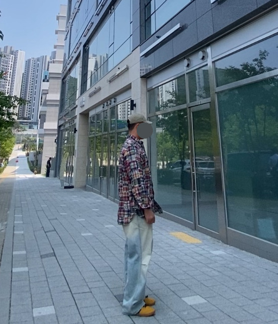 데일리룩('26. 6. 2.)더블알엘 가먼트다잉 트윌 볼캡, 폴로랄프로렌 패치워크 마드라스 코튼 클래식핏 셔츠 , 에러스익셉티드 연청 데님 팬츠, 컨버스 올스타 클래식 트레이너