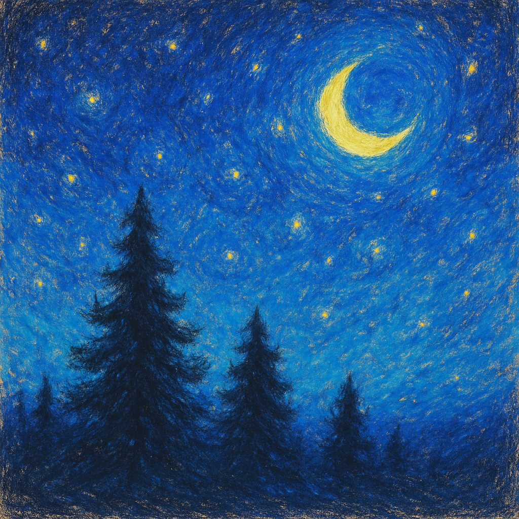 오일프수텔 밤하늘