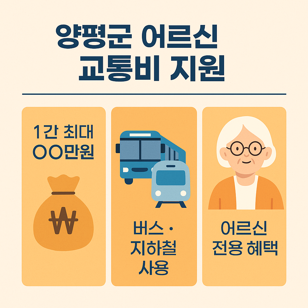 어른신교통비 최대지원