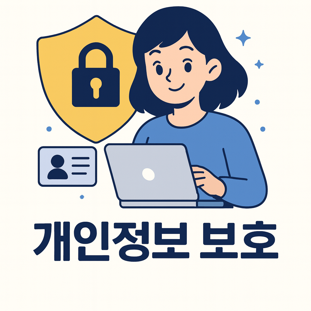 개인정보 유출 이렇게 하면 안전합니다.