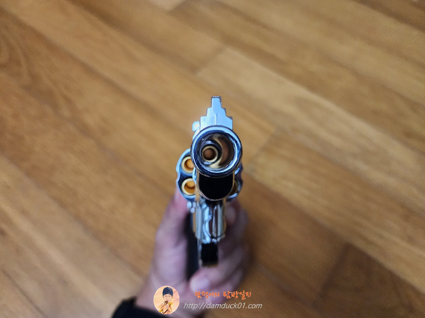 리볼버 메탈 탄피배출 너프건 스미스 & 웨슨 콜트 파이슨 권총, 롱