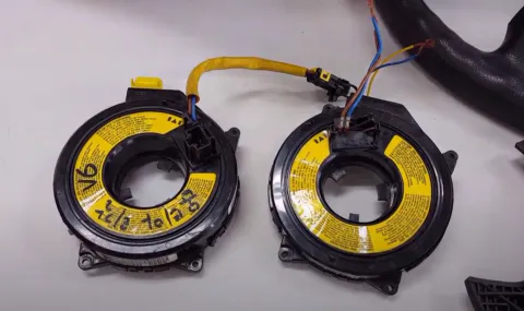 핸들 클럭스프링의 원리