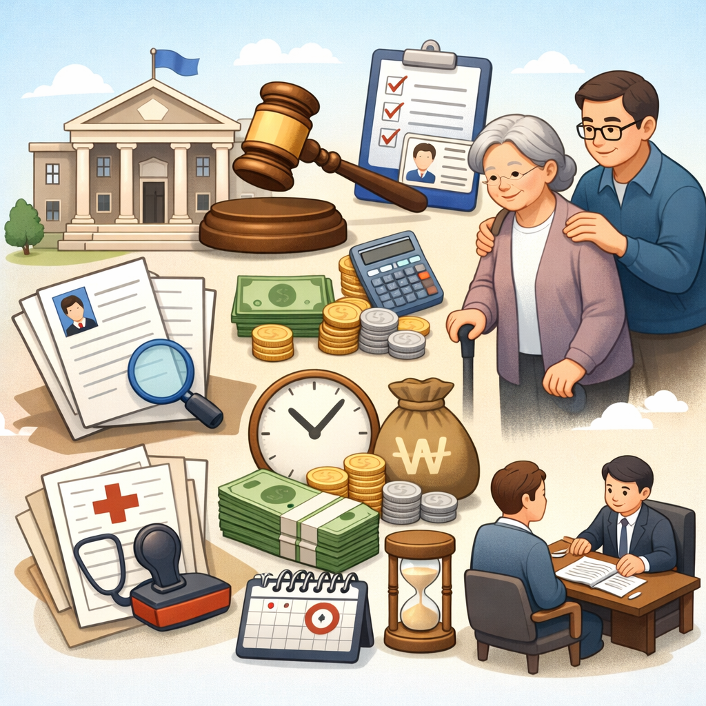 성년후견인 신청방법 총정리｜필수서류&middot;비용&middot;절차까지 한눈에 보는 최신 가이드 관련 사진