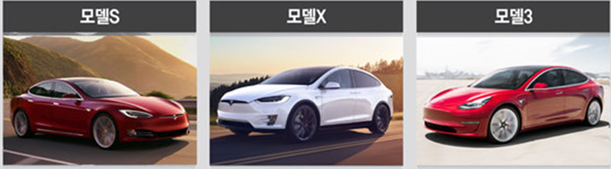 티스토리-테슬라 모델 라인업