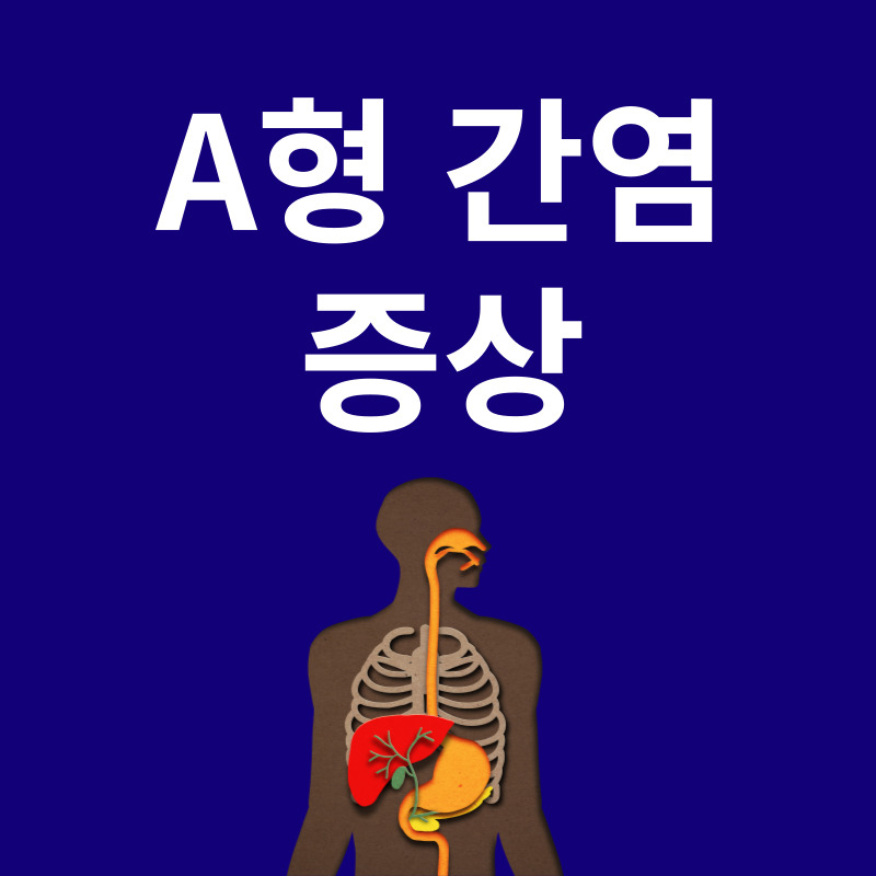 A형 간염 증상