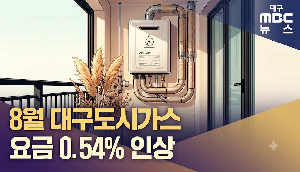 대구도시가스 고객센터 전화번호·요금조회·요금계산 총정리! 8월 요금 인상, 얼마나 오를까?