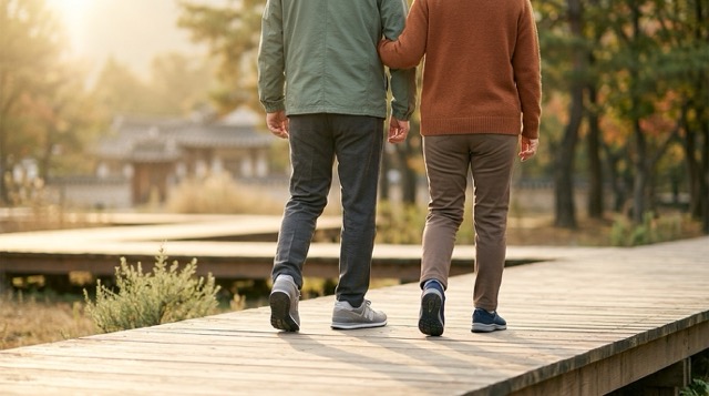 발 혈액순환 걷기 운동