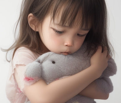 분리불안을 겪는 아이