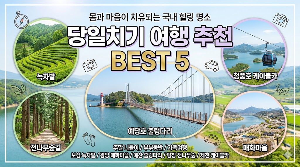 당일치기 여행 추천