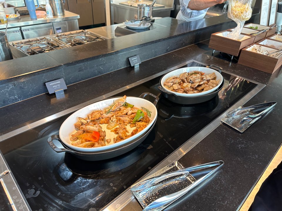 닭구이, 삼겹살