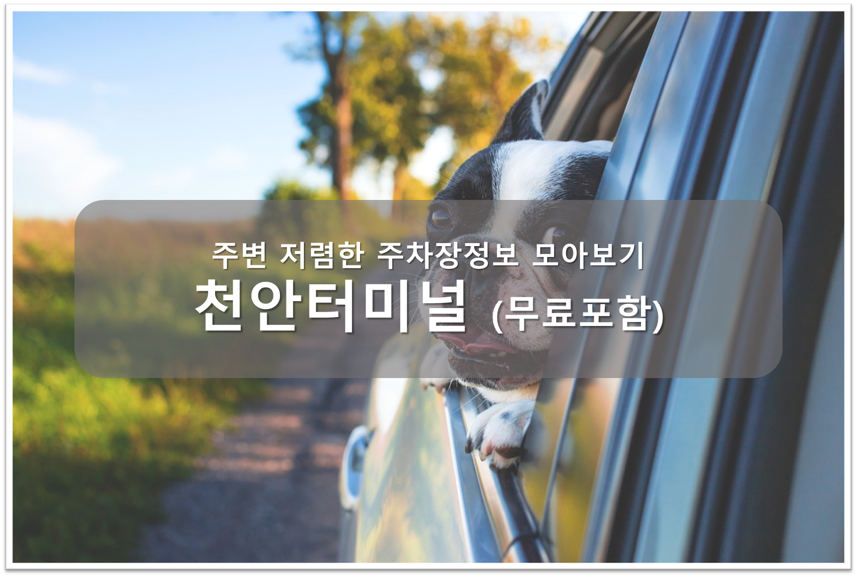 천안터미널 주차장 안내