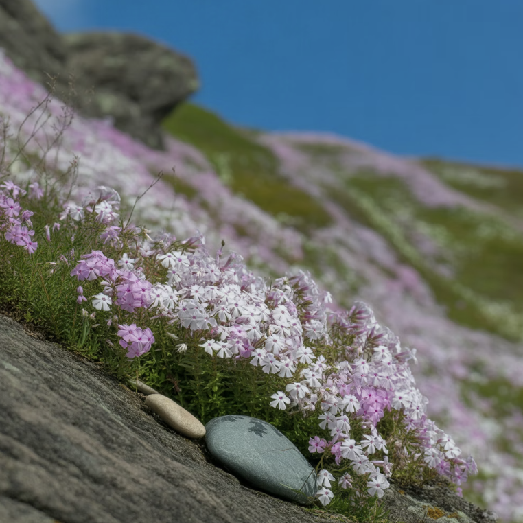 척박한 땅을 사랑하는 강인한 생명력