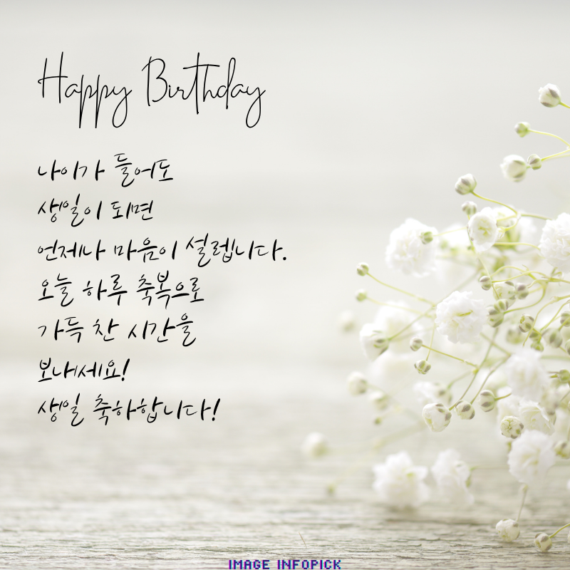 생일 축하 메세지 문구 이미지 모음 생일 축하 인사말 글귀