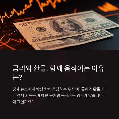 금리와 환율, 함께 움직이는 이유는?