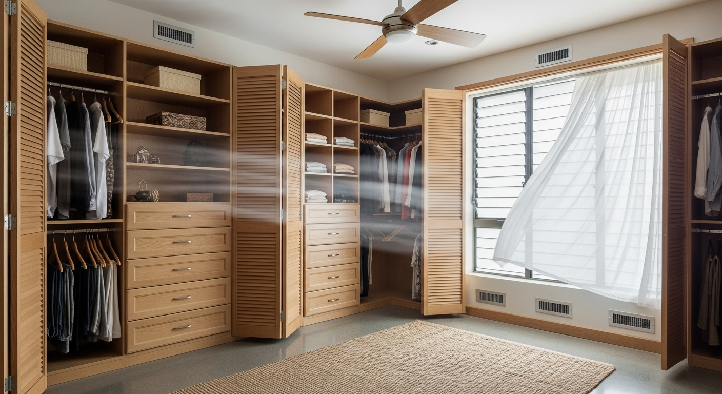 옷장 환기 사진