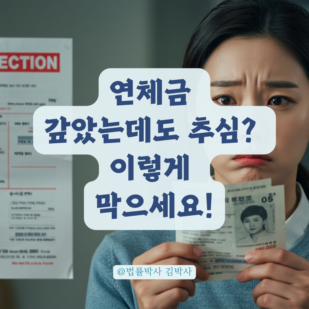 연체금 다 갚았는데도 채권추심 예고? 멈추려면 이 조치가 필요합니다!