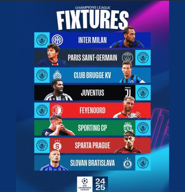 맨체스터 시티 매치업