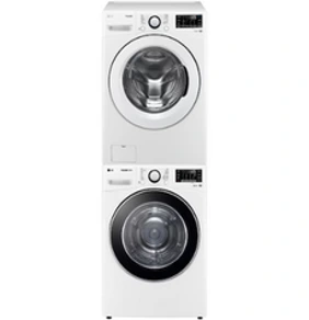 LG 트롬 세탁기건조기세트 F19WDWP-8WL 세탁기 19kg + 건조기 18kg 화이트 유광 방문설치&#44; F19WDWP-8W
